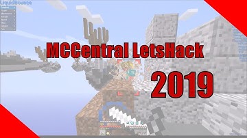 💢MCCentral LetsHack 2019  /  Best Free Minecraft Cheat for MCCentral