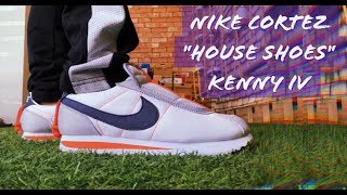 cortez house shoes on feet