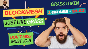 BlockMesh Network| Just like Grass | How To Setup Step To Step Guide | Don