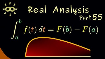 Real Analysis 55 | Second Fundamental Theorem of Calculus [dark version]