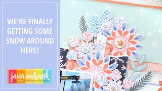 STAMPING MAGICAL SNOWFLAKES | Scrapbooking Ideas