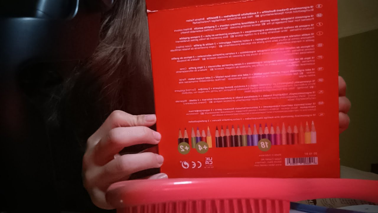 Magyar ASMR (inaudible, rágó, filc, tracing, fésű)