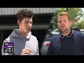 Shawn Mendes Parks In James Corden