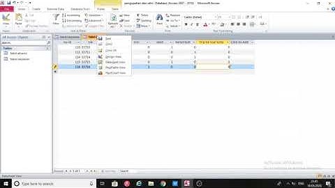 Tutorial Database Pengupahan dan SDM menggunakan Microsoft Access