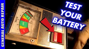 How To Use A Battery Load Tester