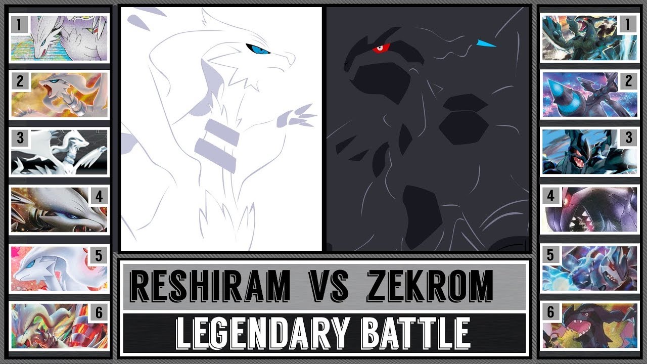 Reshiram Vs Zekrom