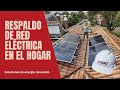 Respaldo de la red eléctrica en el hogar
