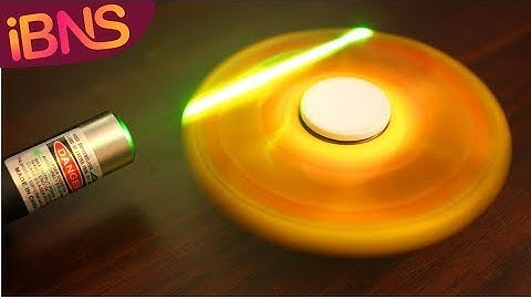 Fastest fidget spinner speed testing with a laser tachometer (early look!)