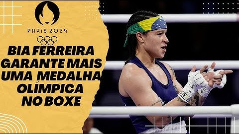 Bia Ferreira vence, garante medalha no boxe e mira o ouro nos Jogos Olímpicos de Paris 2024