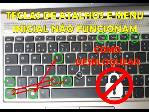 Vídeo: Por Que As Teclas De Atalho Não Funcionam