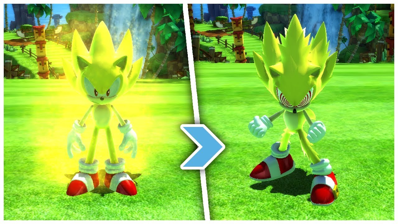 Fleetway Super Sonic [Sonic Frontiers] [Mods]