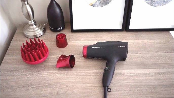 Panasonic EH-NA65-K nanoe Hair Dryer Professional-Quality unboxing Review  vs conair infiniti pro - YouTube