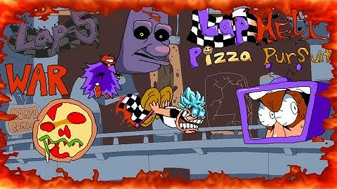 Again, again and again. Lunacy WAR! Lap Hell-Pizza Pursuit WAR Lap 5 lunatic mode P rank