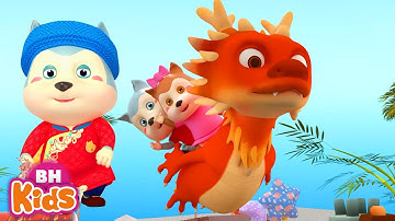 Tết Là Tết, Wolfoo Cưỡi Rồng - Nhạc Tết Thiếu Nhi Wolfoo Vui Nhộn 2024, 4K