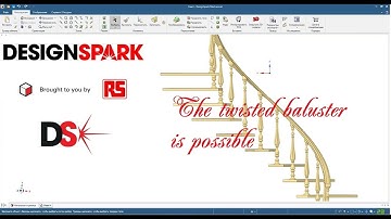 DesignSpark Mechanical: 3D Work - Twisted Baluster | 3д - Витая балясина ...