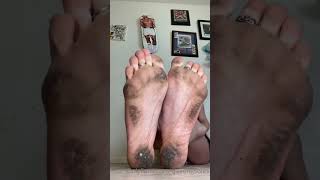 Dirty feet