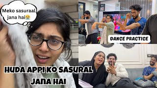 Huda Appi ko sasuraal jana h | ABRESH KI Shadi Ka Kapda Aagya | Haldi dance Practice | AALTU FALTU |