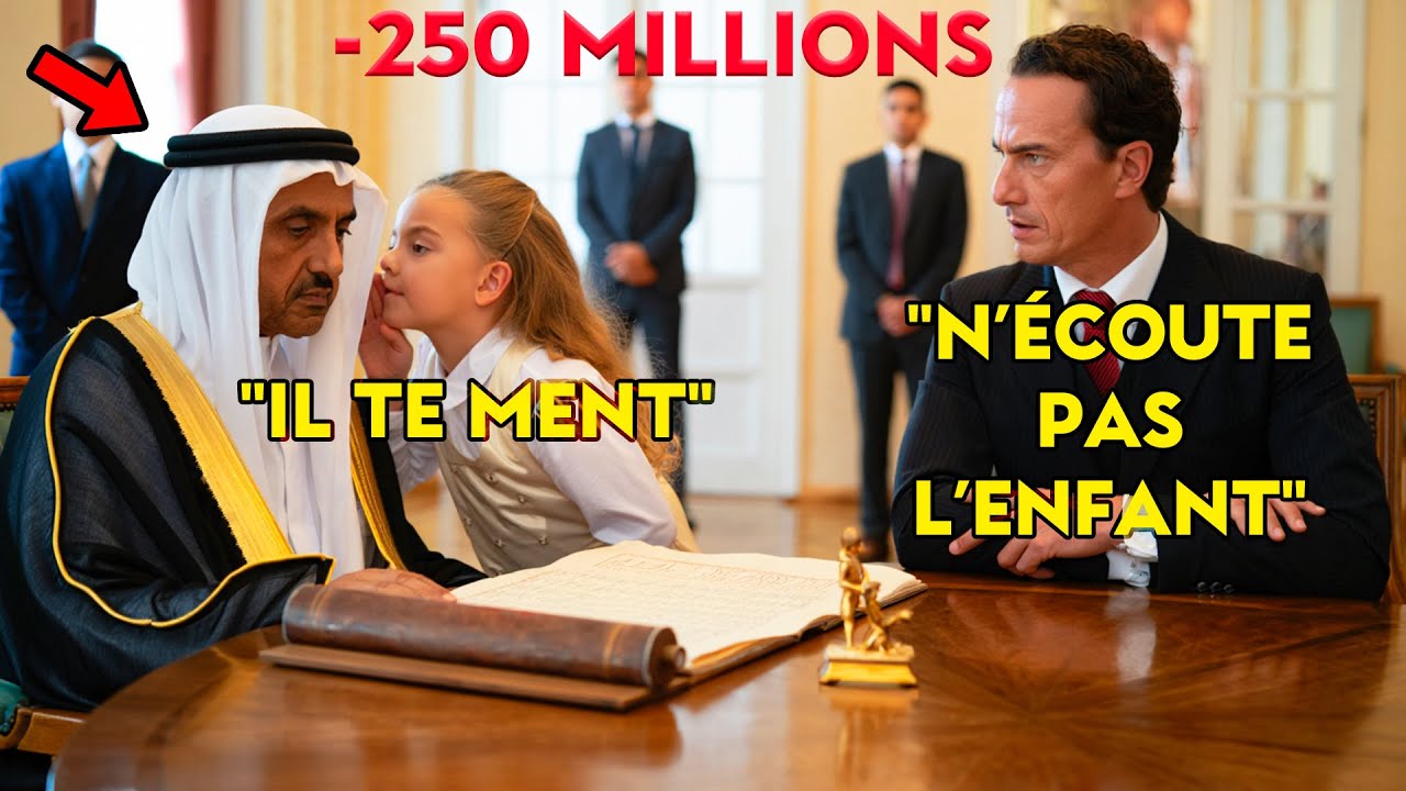 «C’EST UN FAUX», dit la fille de la servante en parfait arabe et sauva le cheikh de l’escroquerie.