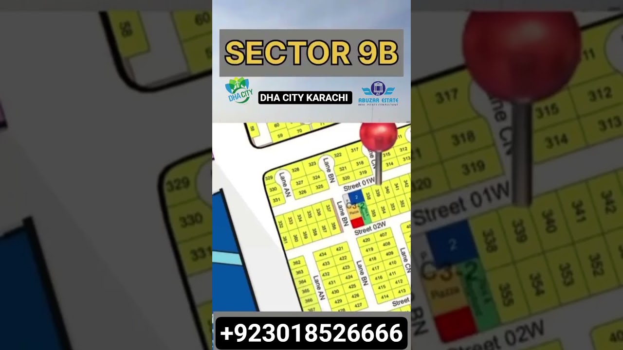 DHA City Karachi Sector 9B | 500 Yard Plot For Sale | Best Investment 2025