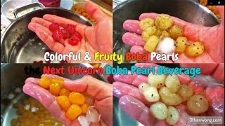 Colorful Fruity Boba Pearls Recipe - Failsafe Revised Boba Pearls Recipe! by Ethan Wong 42,545 views 5 years ago 6 minutes, 28 seconds