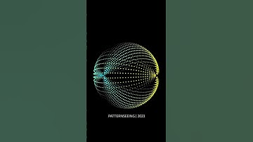 pulsing sphere #creativecoding #generativeart #mathart #codeart #processing #p5js