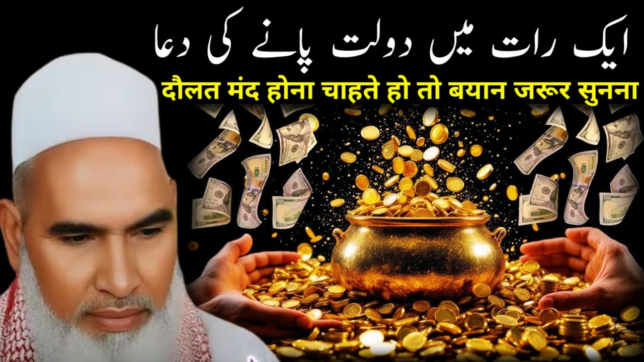 Sirf Ek Raat Me Doulat Pane Ki Dua / Qari Haneef Multani Bayan / Kari Hanif ki takrir 