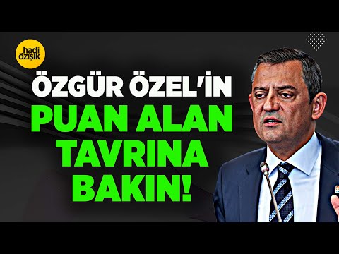 ÖZGÜR ÖZEL'İN PUAN ALAN TAVRINA BAKIN! CEM KÜÇÜK'TEN BOMBA YORUM!