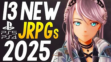 Top 13 NEW Upcoming JRPGs in 2025 - New JRPG Games for PS5 & PS4 (PlayStation JRPGs 2025)