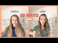 how to GLOW UP in 50 ways!