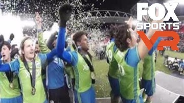 Seattle Sounders lift the trophy | 360 VIDEO | MLS CUP