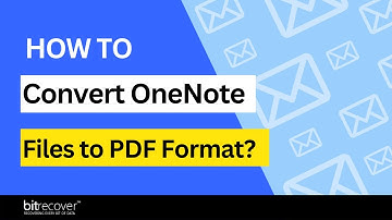 How to export OneNote to PDF | OneNote to PDF Converter