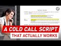 How to Write a Cold Call Script that Works