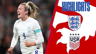 England 21 United States | The Lionesses Defeat The World Champions At Wembley | Highlights