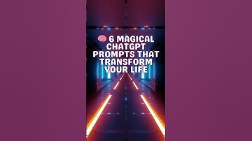 6 ChatGPT Prompts That Will Transform Your Life Instantly 🌟 #shorts #chatgpt #chatgptprompts