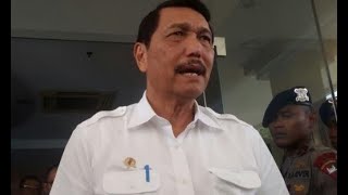 Luhut: Pose Satu Jari di Bali Artinya Indonesia Nomor 1