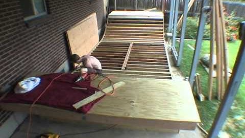 Build a Half Pipe Time-lapse