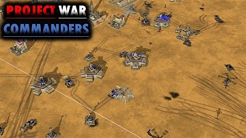 Generals Project Raptor: War Commanders - Challenge Game 1 VS 3