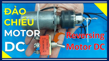 Đảo Chiều Động Cơ DC Dùng Công Tắc 6 Chân 3 Vị Trí.