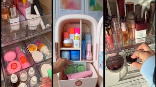 Organize my vanity with me | ASMR | Tiktok compilation 🩷✨