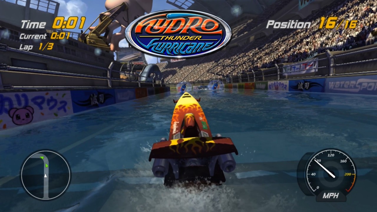 Hydro Thunder Hurricane (Xbox Live Arcade) - All Tracks + DLC (Xenia)