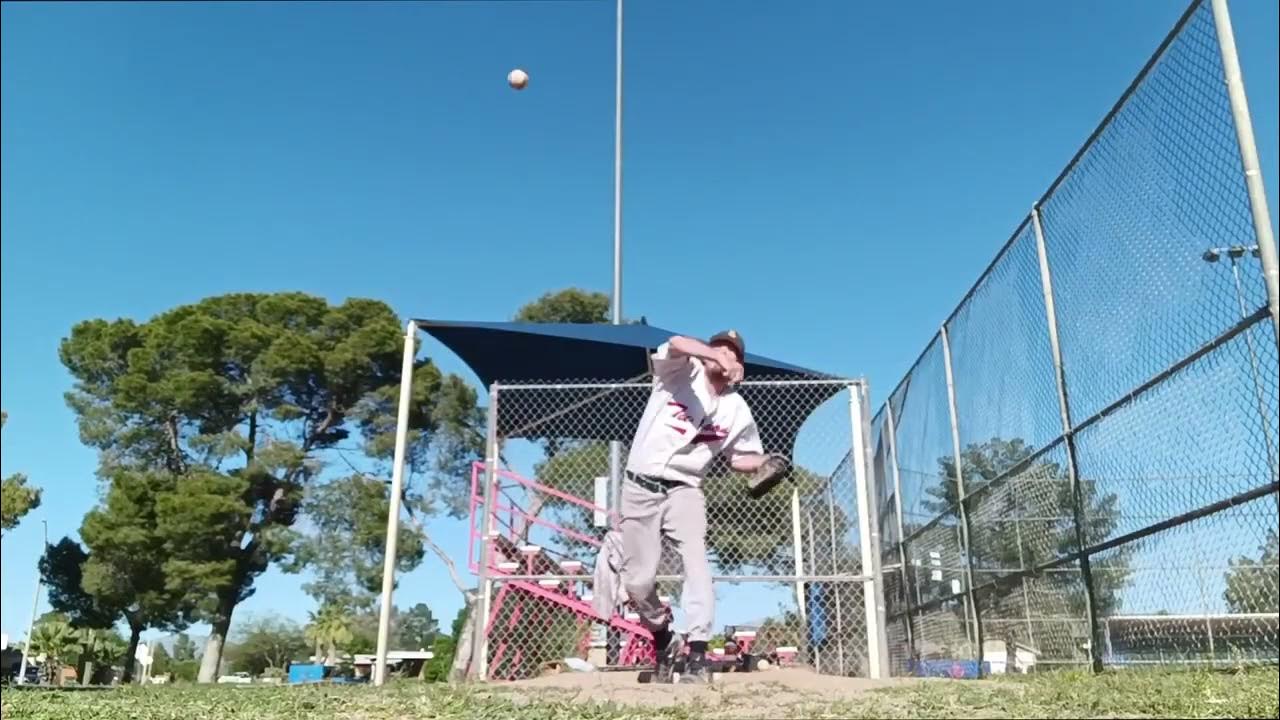 eightysix day in Tow 35 knuckleballs and a few hitting they're really