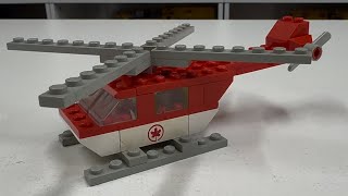 Vintage LEGO 610 Air Canada Rescue Helicopter 🚁 from 1986