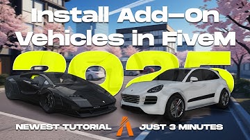 How to Install "Add-On" Vehicles to Your FiveM Server Latest 2025