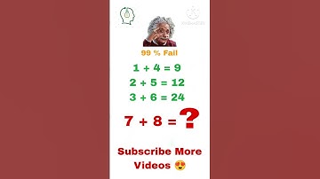 IQ test #IQ test math question #math question #maths #mathpuzzle #mathematics #mathematics #mathgame