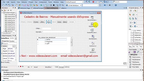 aula 6520 delphi 10 seattle SQL insert para gravar os dados no banco com parametros e try except