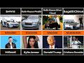 Famous People Cars… and The Last One Is INSANE
