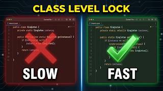 class-level locking prevents multiple threads from  static synchronized blocks