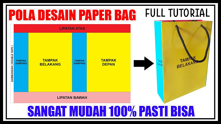 22 Cara Membuat Paper Bag untuk Murah dan Simpel