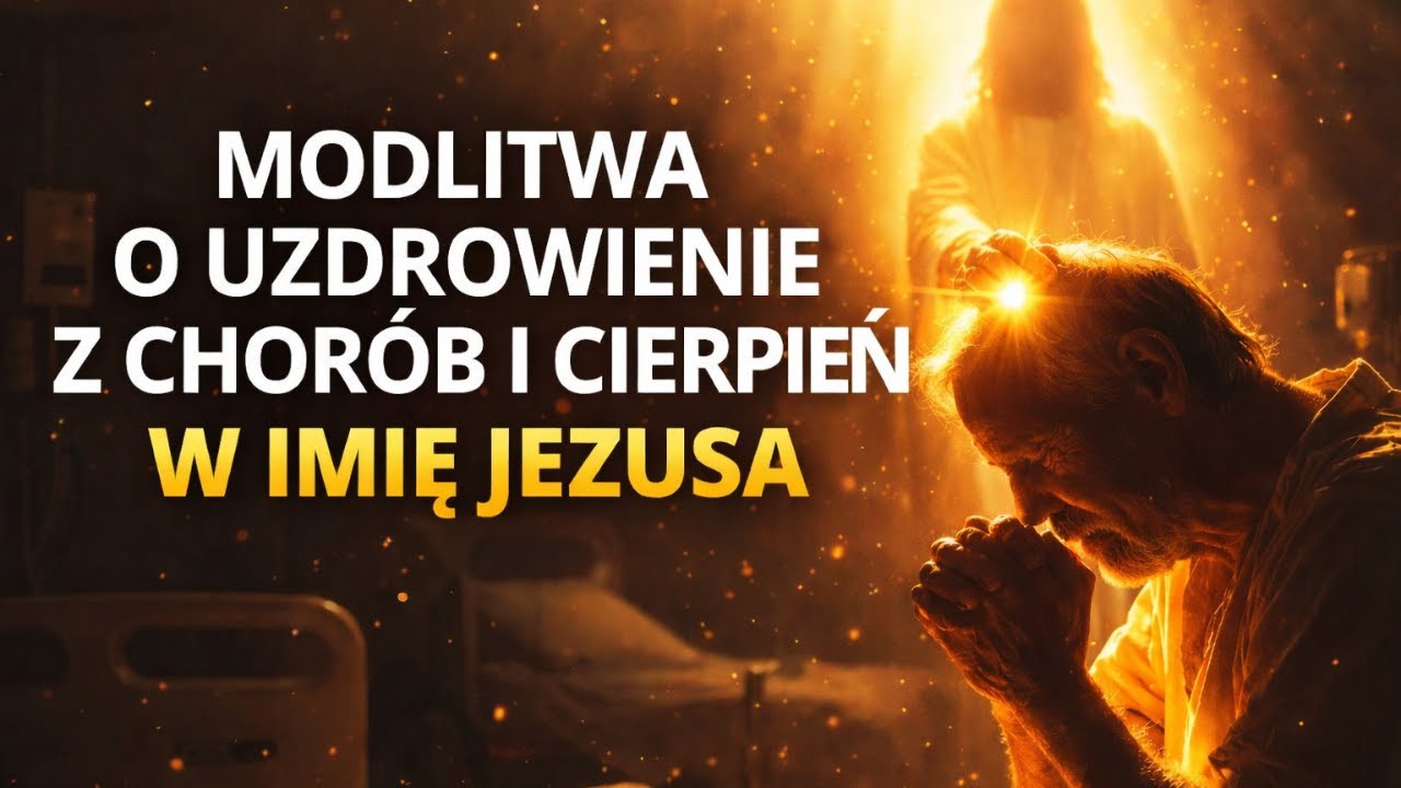 🙏🔥 MODLITWA O UZDROWIENIE Z CHORÓB I CIERPIEŃ W IMIĘ JEZUSA ✨🕊️