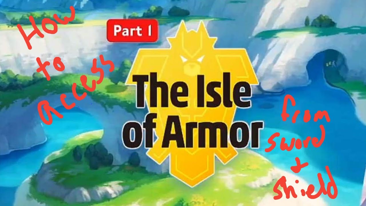 How to access the Isle of Armor DLC. In Pokemon Sword and Shield!!